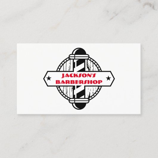 Friseursalon Friseurhairstylist-| Visitenkarte (Vorderseite)