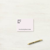 Friseursalon, Friseursalon, Friseursalon Post-it Klebezettel (Auf Schreibtisch)