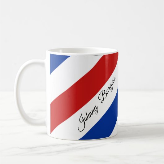 Friseursalon Friseursalon Moderne Kaffeetasse (Links)