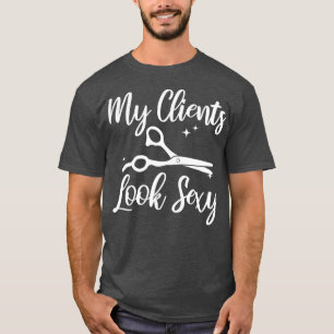 Friseursalon Friseursalon Professioneller Stylist T-Shirt