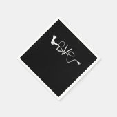 Friseursalon Frisör Tolls Friseur Stylist-Geschenk Serviette (Ecke)