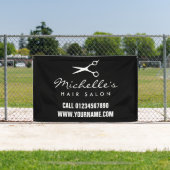 Friseursalon für Außenwerbung Banner (InSitu)