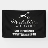 Friseursalon für Außenwerbung Banner (Horizontal)