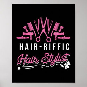 Friseursalon für die Haare Poster