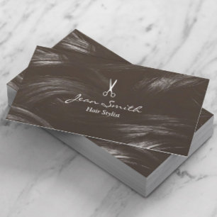 Friseursalon für Hair Stylist Visitenkarte