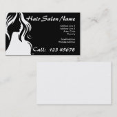 Friseursalon-Geschäfts-Thema-Sammlung Visitenkarte (Vorne/Hinten)