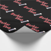 Friseursalon Geschenkpapier (Ecke)