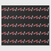 Friseursalon Geschenkpapier (Flach)