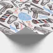 Friseursalon Geschenkpapier (Ecke)