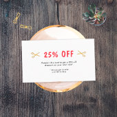 Friseursalon Goldschere Rabattkarte