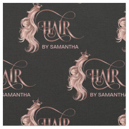 Friseursalon Haarbälgerschere Rosegment Stoff