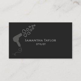Friseursalon-Haartrockner Visitenkarte