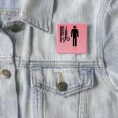 Friseursalon Icon Haarschnitt Kamm und Schere Button (Beispiel)