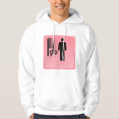 Friseursalon Icon Haarschnitt Kamm und Schere Hoodie (Vorderseite)