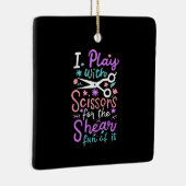 Friseursalon Keramikornament (Rechts)