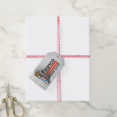 Friseursalon King Crown Barber Pole Geschenkanhänger (Mit Garn)