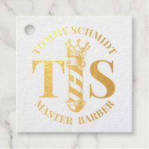 Friseursalon King Crown Barber Pole