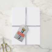 Friseursalon King Crown Barber Pole Geschenkanhänger (Mit Garn)