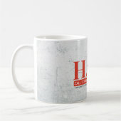 Friseursalon King Crown Barber Pole Kaffeetasse (Links)