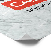 Friseursalon King Crown Barber Pole Poster (Ecke)