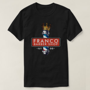 Friseursalon King Crown Barber Pole T-Shirt