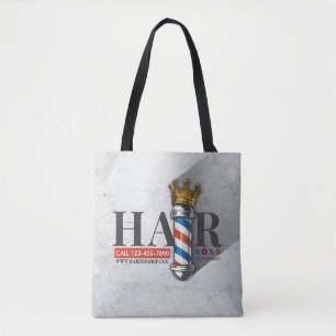Friseursalon King Crown Barber Pole Tasche