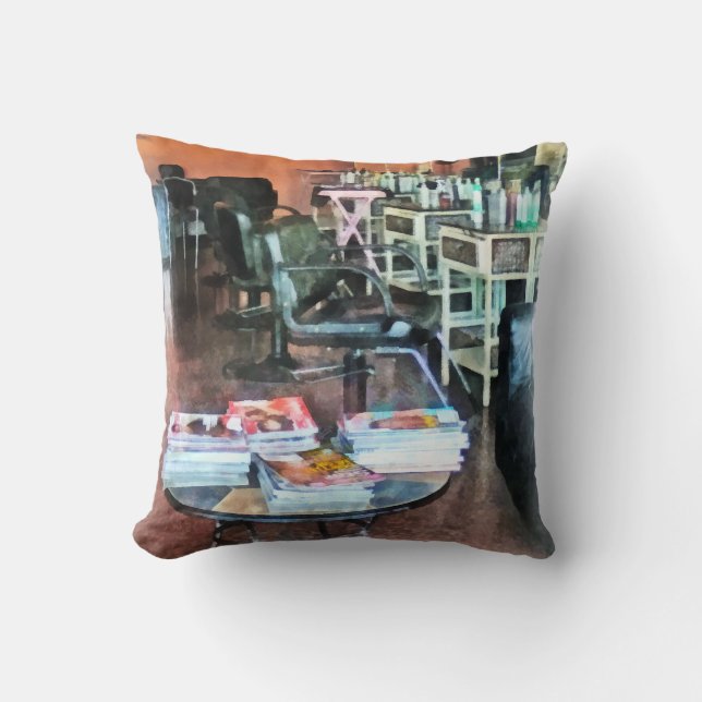 Friseursalon Kissen (Vorderseite)