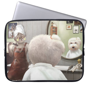 Friseursalon Laptopschutzhülle