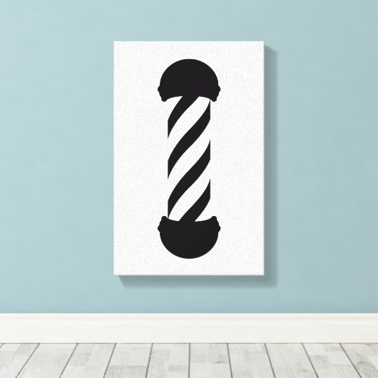 Friseursalon Leinwanddruck (Insitu (Holzboden))