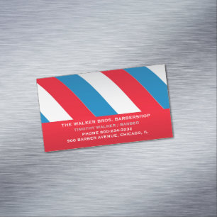 Friseursalon Magnetische Visitenkarte