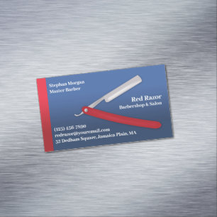 Friseursalon Magnetische Visitenkarte