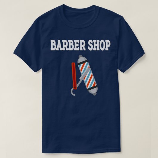 Friseursalon Menx27s 2 T-Shirt (Design vorne)