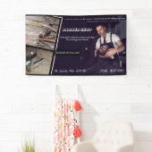 Friseursalon Moderner Friseur Banner (Insitu)