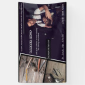 Friseursalon Moderner Friseur Banner (Vertikal)