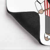 Friseursalon-Musik-Sänger-Geschenk Mousepad (Ecke)