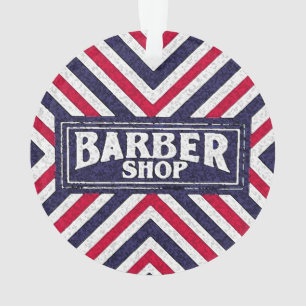 Friseursalon Ornament