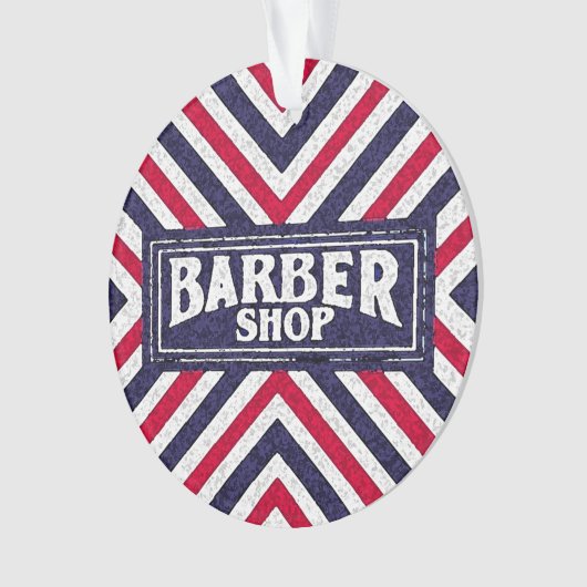 Friseursalon Ornament (Vorderseite)