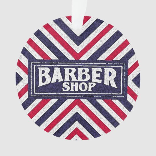 Friseursalon Ornament (Vorderseite)