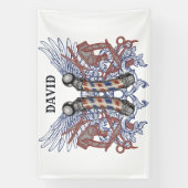 Friseursalon Personal Banner (Vertikal)