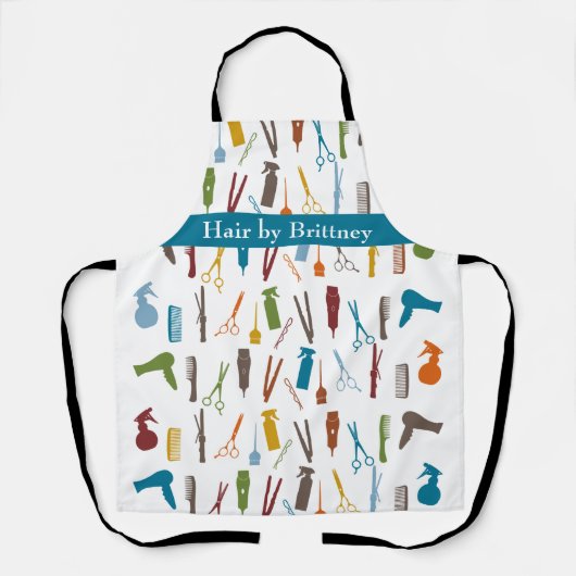 Friseursalon Personalisiert Schürze (Vorderseite)