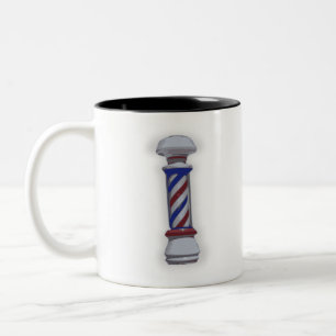 Friseursalon Pole Zweifarbige Tasse