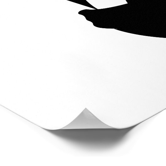 Friseursalon Poster (Ecke)