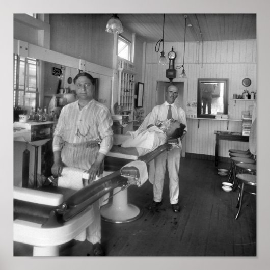 Friseursalon Poster (Vorne)