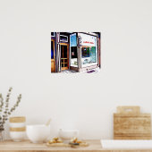 Friseursalon Poster (Küche)