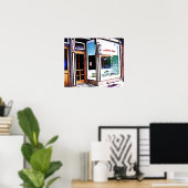 Friseursalon Poster (Heimbüro)