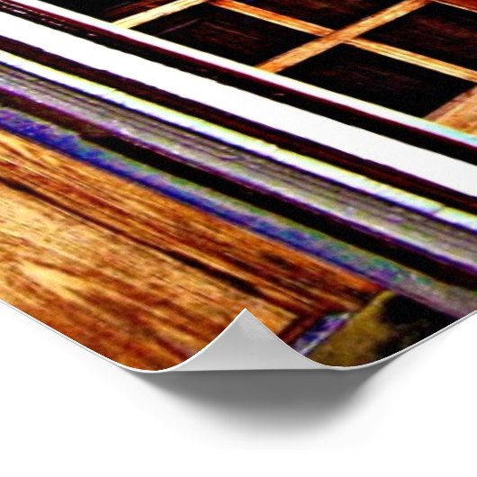 Friseursalon Poster (Ecke)