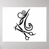 Friseursalon Poster (Vorne)