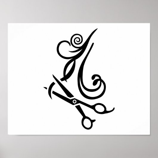 Friseursalon Poster (Vorne)