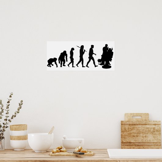 Friseursalon Poster (Küche)