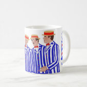 Friseursalon-Quartett Kaffeetasse (VorderseiteRechts)